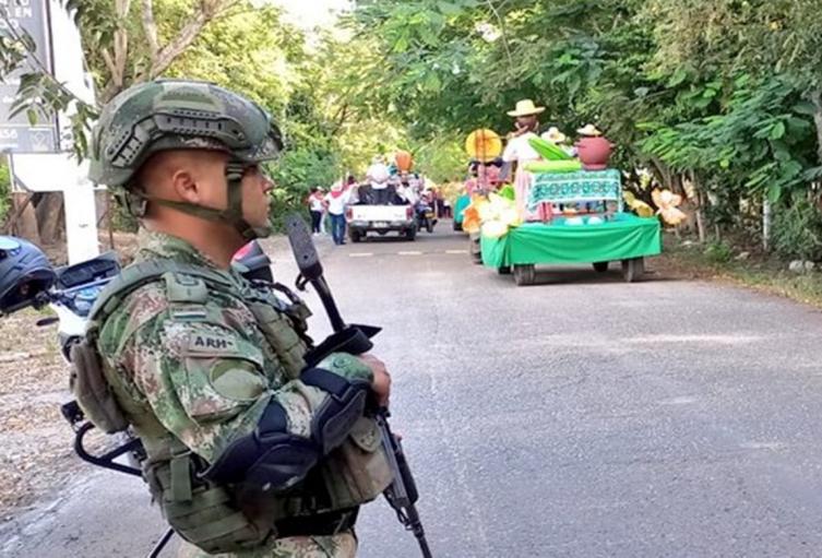 Cerca de 1.500 militares custodiarán las fiestas del San Pedro en varios municipios del Tolima