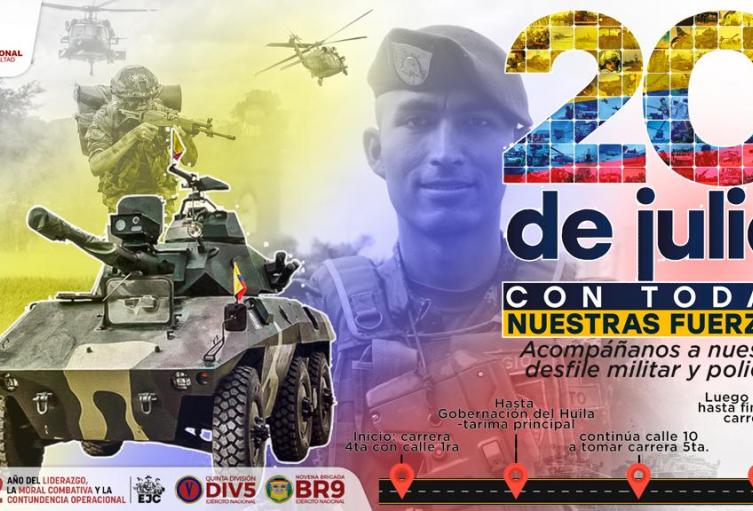 Día de la independencia regresa con desfile Militar