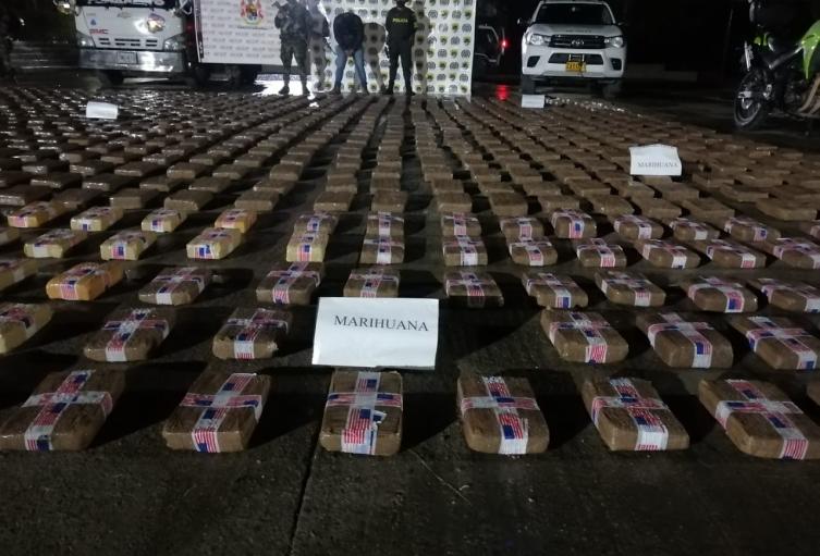 Decomiso tonelada y media de marihuana tipo Cripy