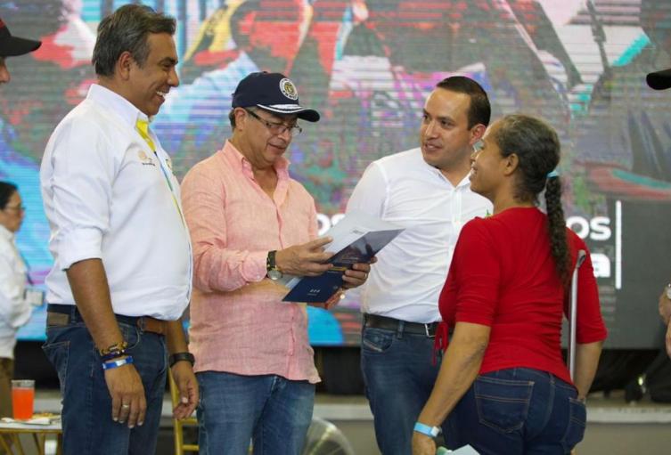 Petro visita Barrancabermeja 