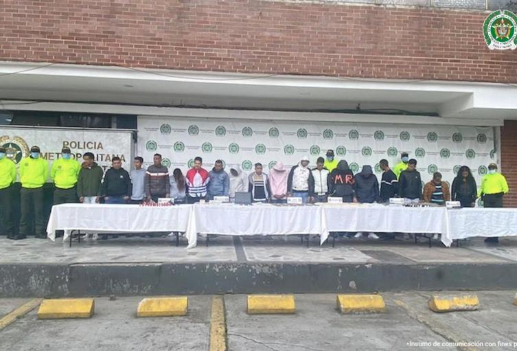 ¡Se descarriló el ‘Tren de Aragua’ en Bogotá! Cayeron 19 de sus presuntos integrantes 