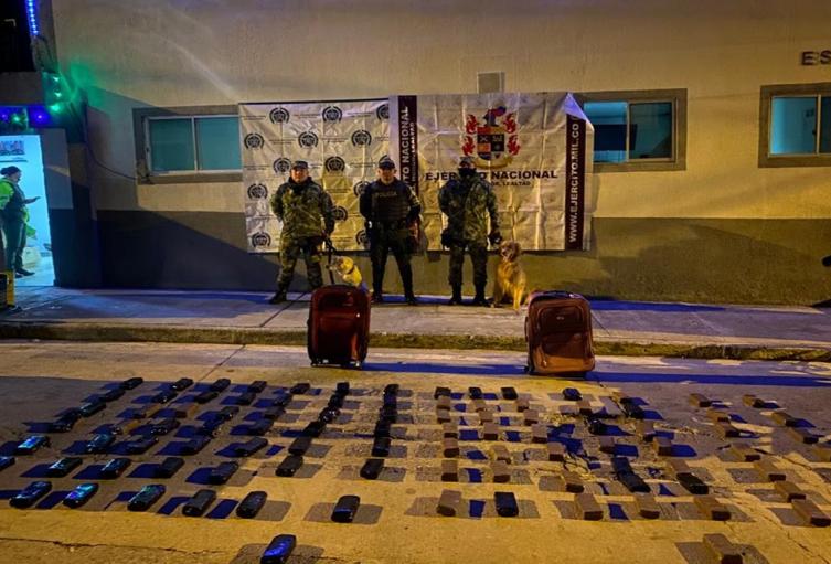 Ejército incauta nuevamente 50 kilogramos de marihuana en Cajamarca