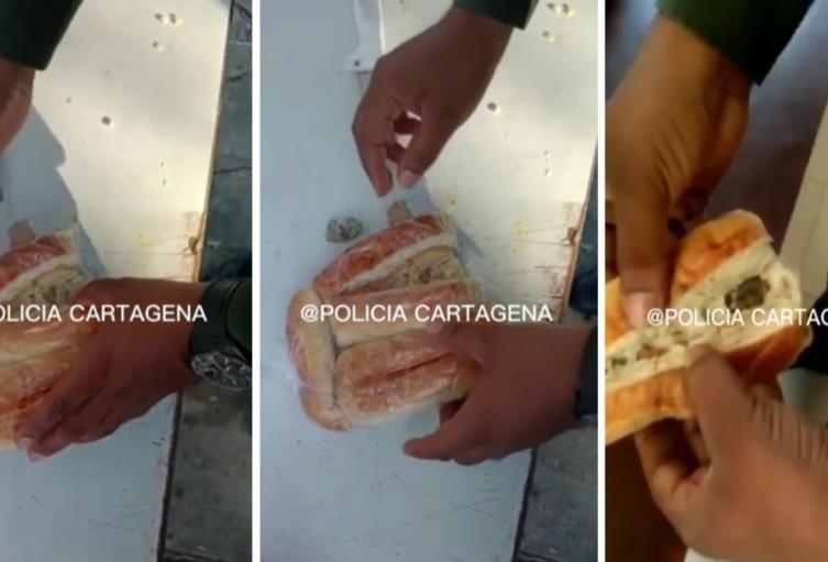 Las 4 dosis de Marihuana estaban envueltas en bolsas plásticas 