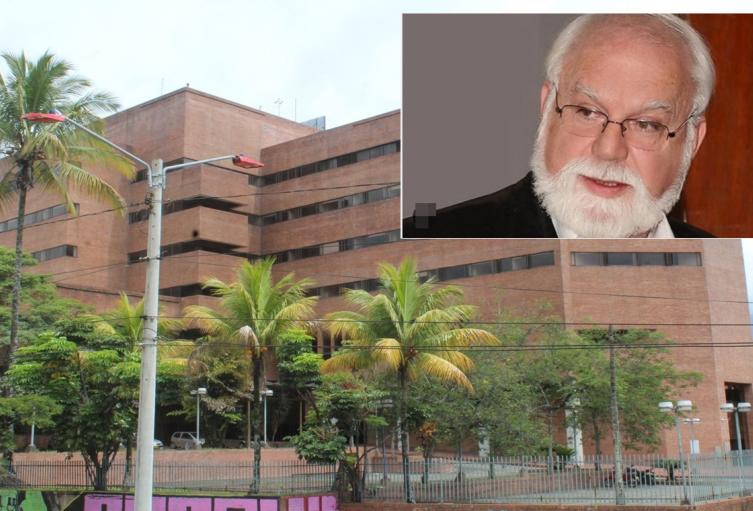 Federico Lleras Acosta y Director nacional del banco ADRES Félix León Martínez