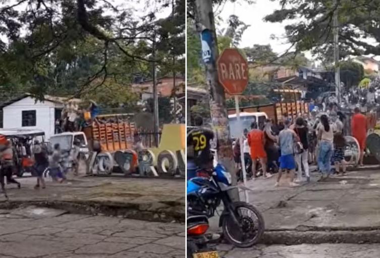 Lesionados en accidente en Rovira.