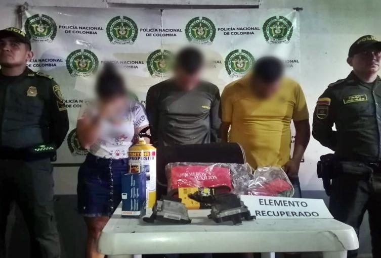 Cayó tremenda ‘bandola’ ibaguereña dedicada al hurto de computadores de vehículos en Saldaña, Prado y Purificación