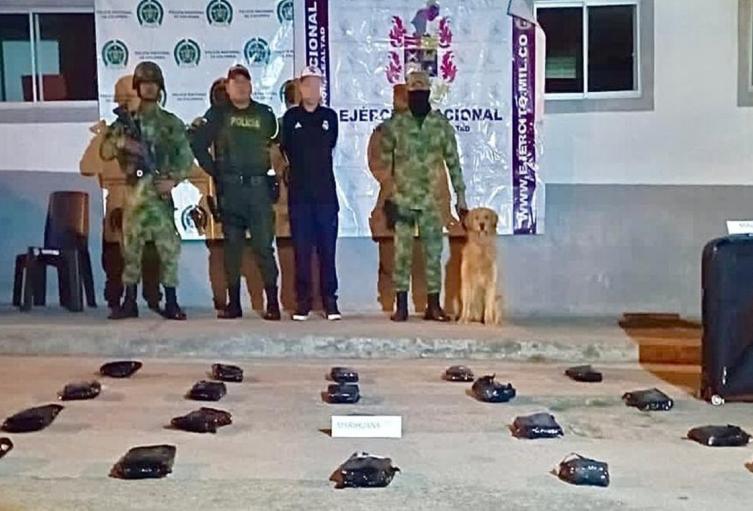 Ejército incautó 20 kilogramos de marihuana entre Cajamarca y La Línea