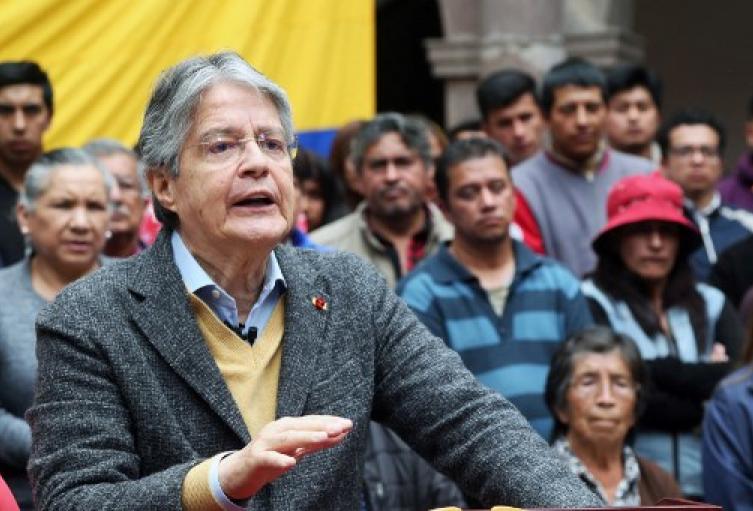 Guillermo Lasso, presidente de Ecuador.