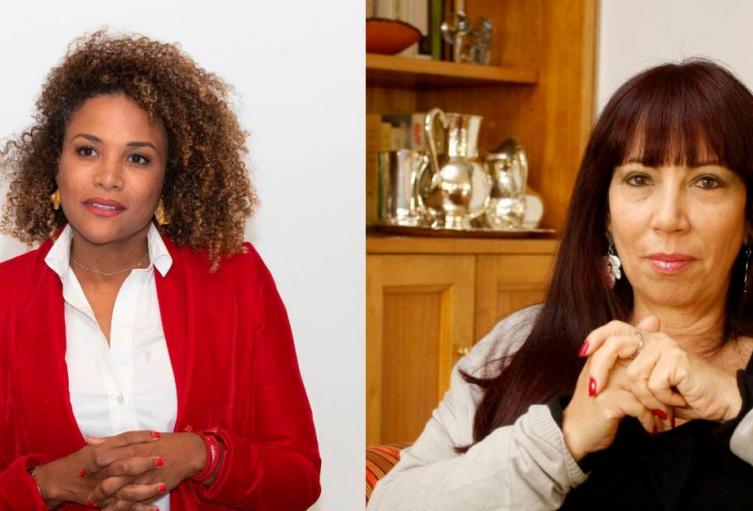 Mabel Lara y Maria Jimena Duzán
