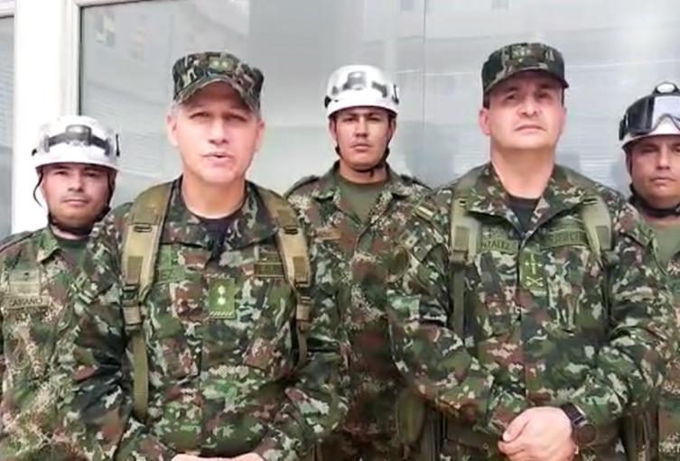 Ejército Nacional, listo para apoyar cualquier eventualidad en el Volcán Nevado del Ruiz
