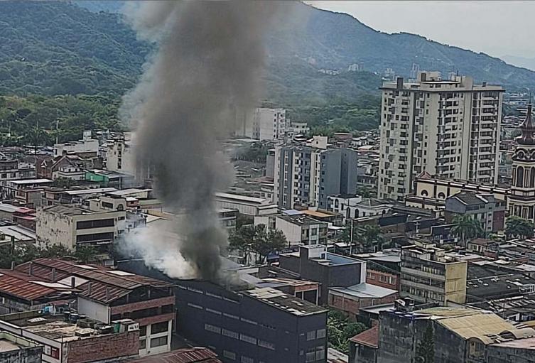 Incendio en La Reina