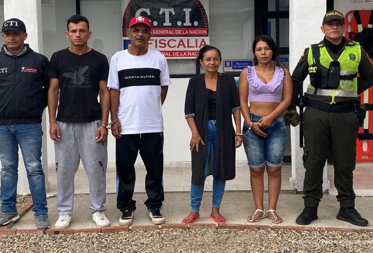 A la cárcel cinco personas por intentar asesinar a una mujer y su hija adolescente en Carmen de Apicalá