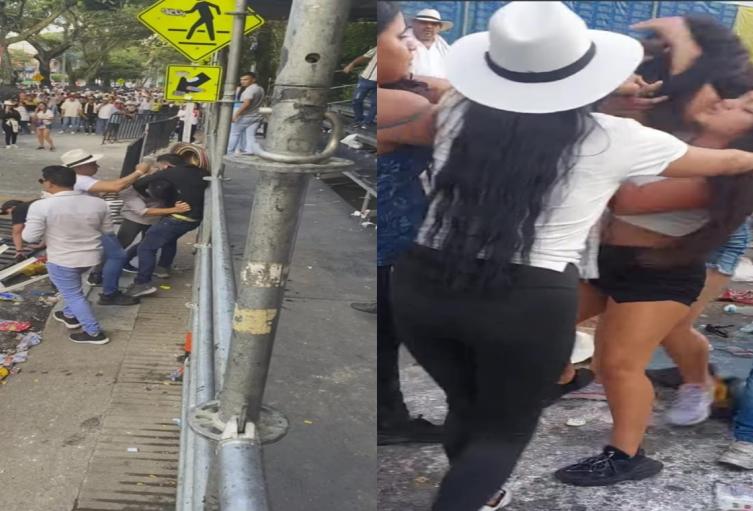 Peleas fiestas Ibagué