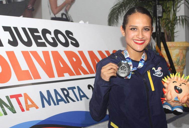 Eduarda Fuentes, patinadora ecuatoriana