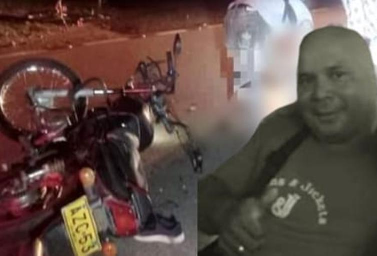 Falleció otro motociclista tras chocar violentamente contra un tractor en la vía Cucuana – Ortega