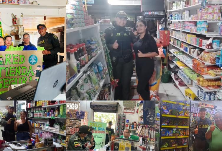Policía Tolima puso en marcha la iniciativa institucional denominada ‘red de tiendas seguras’