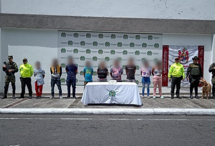 ¡Duro golpe al microtráfico! Desarticularon ‘Los Viajeros’ en la comuna 8 de Ibagué