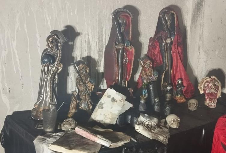 Se les están quemando los lugares de santería a los brujos en Ibagué