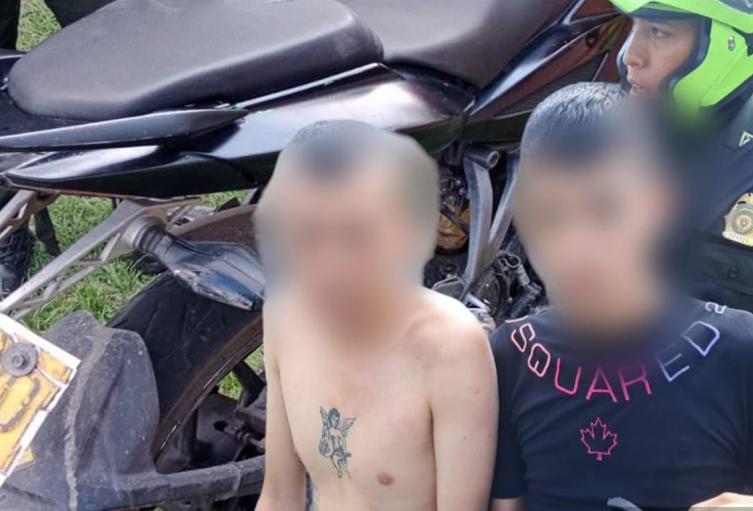 Tremenda persecución a sujetos en moto quienes fueron requeridos por personal de la Sijín 