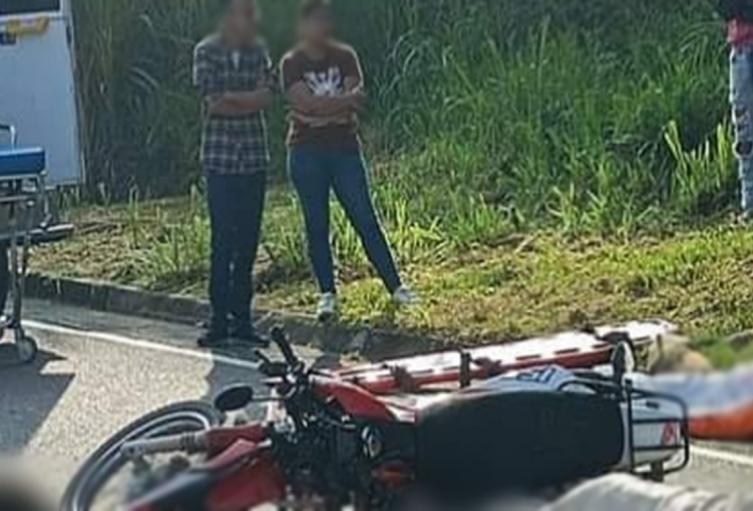 Falleció pareja de motociclistas luego de chocar contra una Turbo en la vía Fresno – Manizales