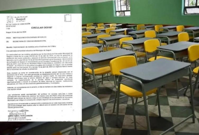 suspensión de clases