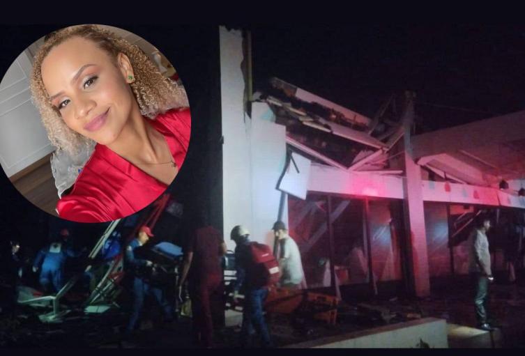 El desplome de la estructura sorprendió a los asistentes que, en su mayoría, no pudieron reaccionar a tiempo