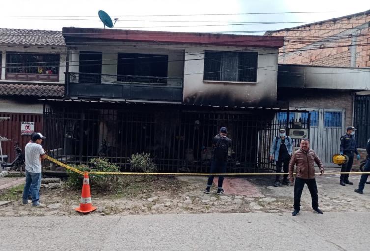 Lanzan molotov contra la casa del presidente de la JAC del barrio La Trinidad de Pitalito.