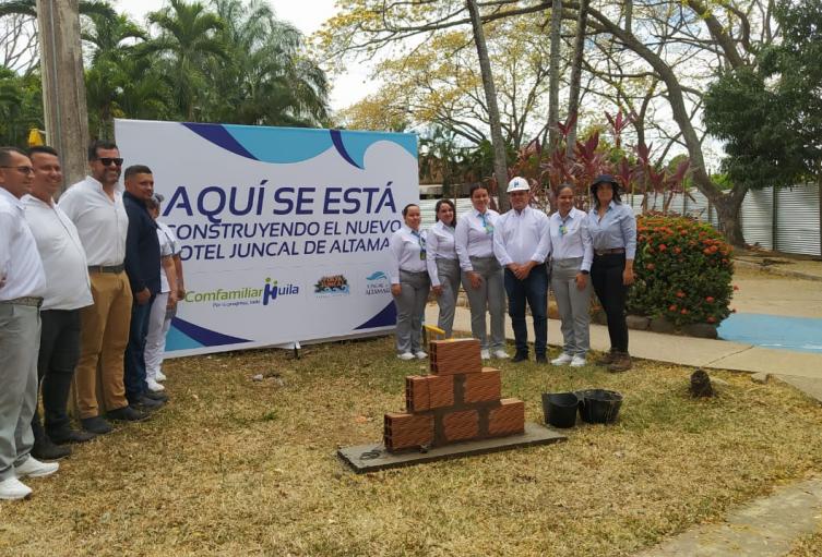 Inicia construcción del hotel Juncal de Altamar en Palermo, Huila.