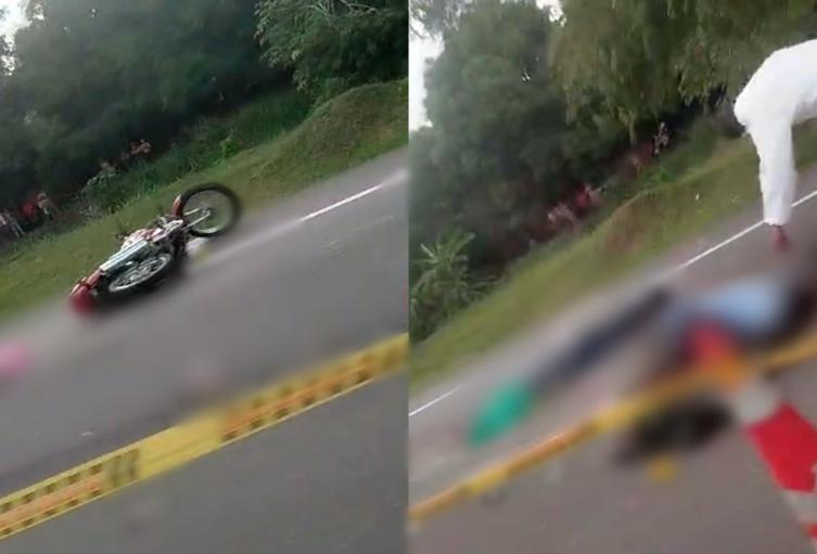 Tragedia: Falleció pareja de motociclistas tras accidentarse con tractocamión en la vía Espinal – Guamo