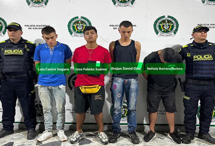 Cayeron cuatro de los ‘Trotamundos’, grupo delincuencial dedicado al hurto de taxistas en Ibagué