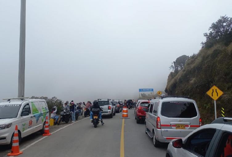 Turistas Vía Murillo Manizales Octubre 2024