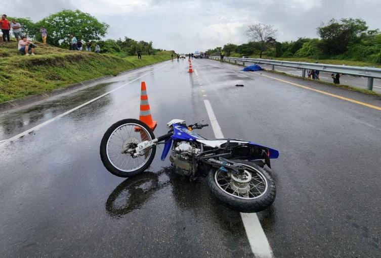 Referencia accidente moto