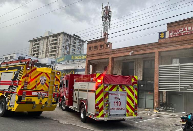 Incendio en sede de la Fiscalía | Ibagué | Incendio Fiscalía Ibagué | Noviembre 2024