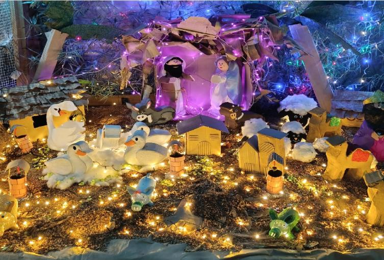 pesebre ecológico 2024