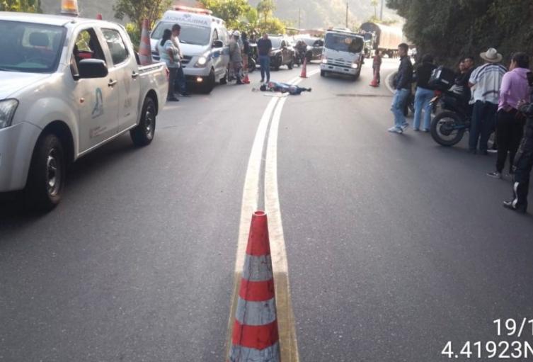 Cierre vía a La Línea | Accidente en La Línea | Vía Ibagué - Alto de la Línea | Enero 2025