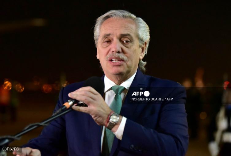 El expresidente argentino Alberto Fernández