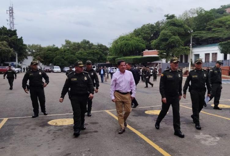 Ministro del Interir Juan Fernando Cristo en Cúcuta
