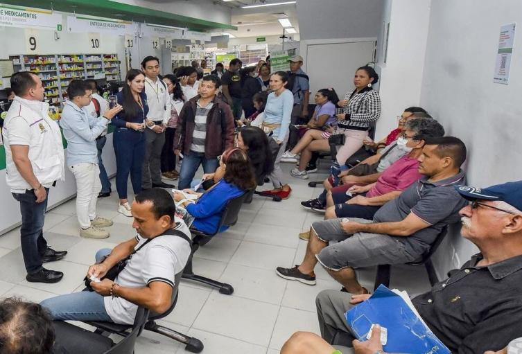 Visita a farmacias en Ibagué