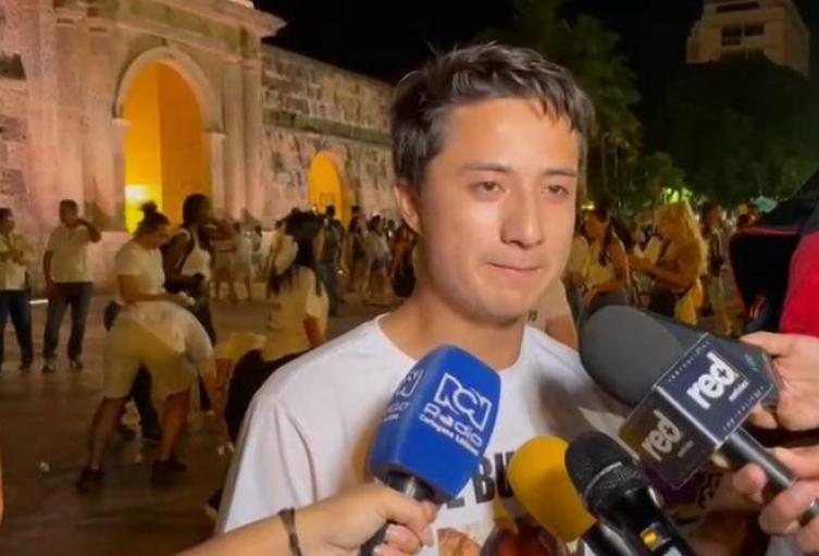 Caminata por la solidaridad y la paz en nombre de Tatiana Hernández, estudiante de medicina desaparecida