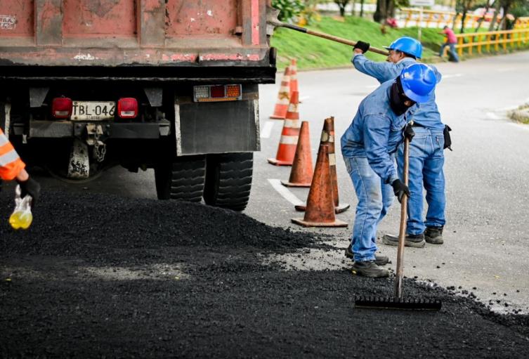 Pavimentación de vías 