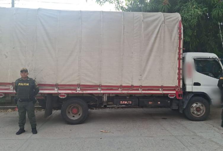 camión recuperado