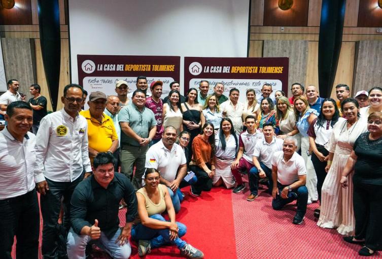 Reunión de gobernadora del Tolima y dirigentes deportivos de la región
