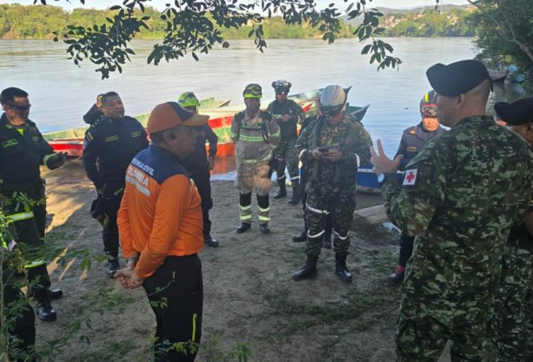 Dos de los tres oficiales desaparecidos en el río Magdalena fueron encontrados sin vida
