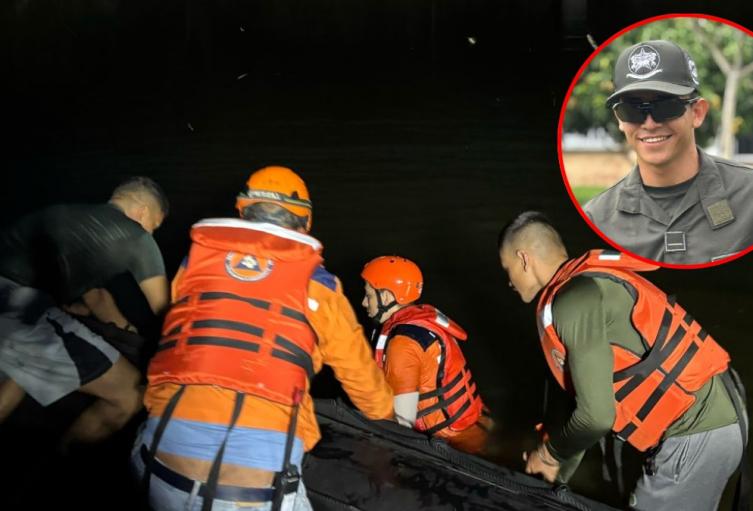 Joven patrullero desapareció bajo el agua durante ejercicio en el norte del Tolima