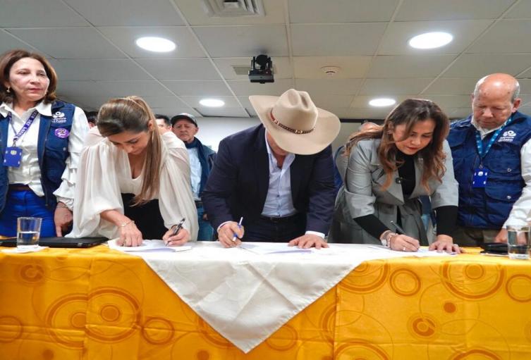 Acuerdo entre Arroceros | Firma de Acuerdos | Mesa de Dialogo | Julio 2025