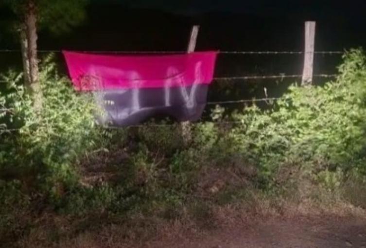 ¡Falsa alarma! Bandera del ELN en zona rural era un montaje para intimidar