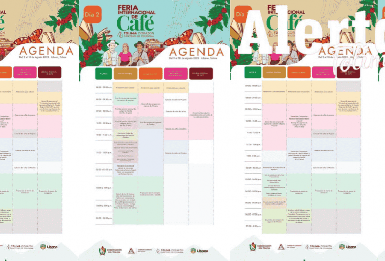 programación Feria Internacional del Café 2025,