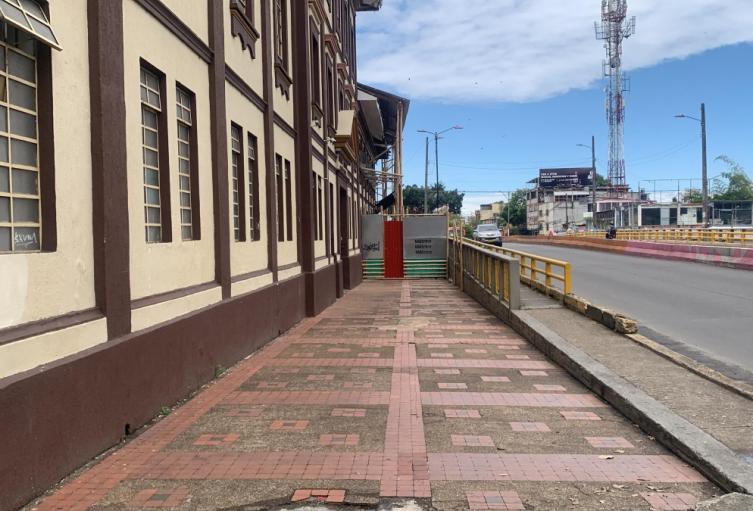 Cierre peatonal calle 19 
