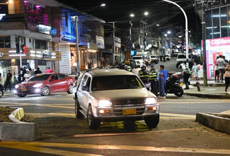Intersección de la Avenida Ambalá