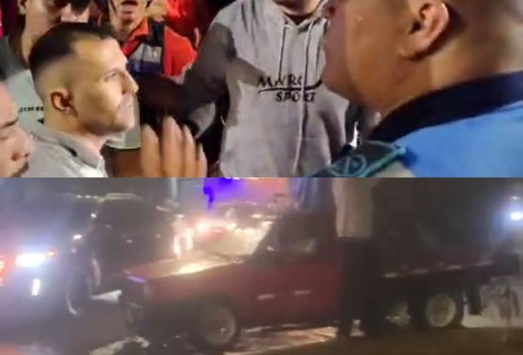 Protesta conductores Uber Ibagué